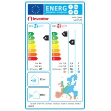 Inventor Neo ΝUVI-09WF/ΝUVO-09 Κλιματιστικό Inverter 9000 BTU A++/A+ με Ιονιστή και WiFi