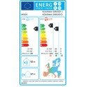 Midea Black Crystal AG16Black-24NXD0-I / 24NXD0-O Κλιματιστικό Inverter 24000 BTU A++/A++ με Ιονιστή και WiFi