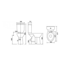 Λεκάνη Σετ Creavit AMEA