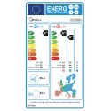 Midea Xtreme Save 2022 AG1-12NXD6-I/AG1-12NXD6-O Κλιματιστικό Inverter 12000 BTU A+++/A++ με Ιονιστή και WiFi
