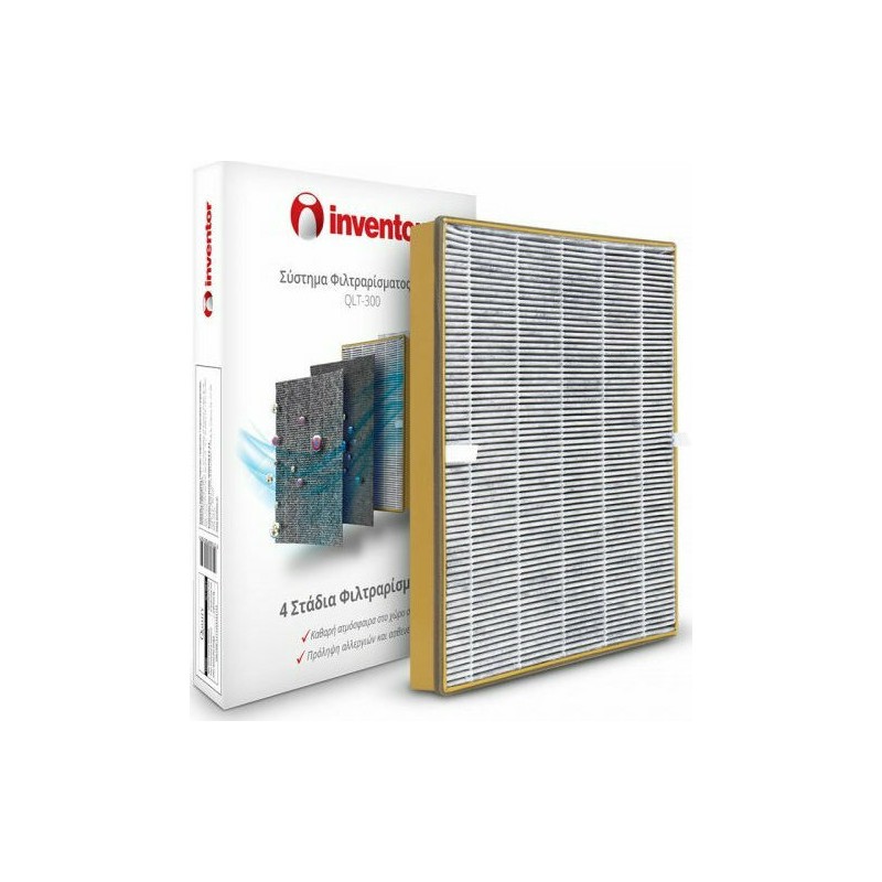 Inventor QLT-300-F Φίλτρο HEPA για Καθαριστή Αέρα Inventor QLT-300-F Φίλτρο HEPA για Καθαριστή Αέρα