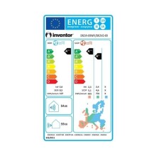 Inventor Dark Κλιματιστικό Inverter 12000 BTU A+++/A++ με Ιονιστή και WiFi Black