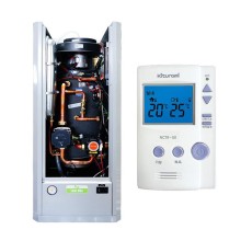 Kiturami Λέβητας Συμπύκνωσης Πετρελαίου New Turbo Condensing Deluxe 17D