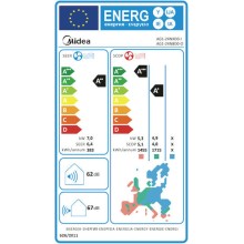 Midea Xtreme Save AG1-24NXD0-I/AG1-24N8D0-O Κλιματιστικό Inverter 24000 BTU με Ιονιστή και WiFi